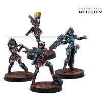 Corvus Belli Infinity: Nomads: Tunguska Cheerkillers