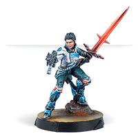 Corvus Belli Infinity: O-12: Shona Carano, Aristeia! Swordmaster (Submachine Gun)