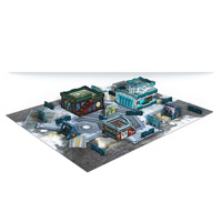 Corvus Belli Infinity: Scenery: Kaldstrom Colonial Settlement Scenery Pack