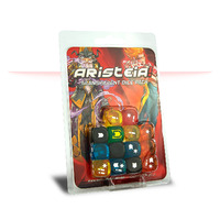 Corvus Belli Infinity: Aristea: Dice: Aristeia! Transparent Dice Pack