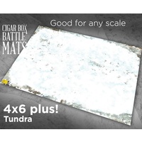 Cigar Box Tundra 4x6 Battle Mat