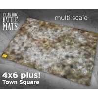 Cigar Box Town Square 4x6 Battle Mat