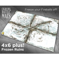 Cigar Box Frozen Ruins 4x6 Battle Mat