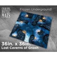 Cigar Box Lost Caverns of Gnash 3x3 Battle Mat
