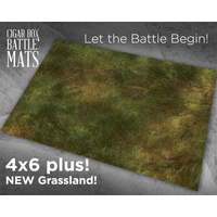 Cigar Box Grass Lands 2 4x6 Battle Mat