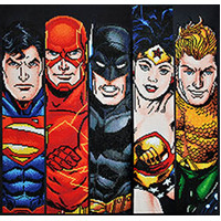 Diamond Dotz Fabulous Five (DDDC.1001) 64 x 61cm Warner Bros DC Comics