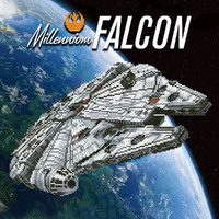 Diamond Dotz Star Wars Millennium Falcon (DDSW.1004) 51.5 x 51.5cm