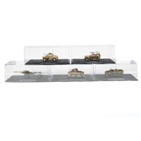 WWII 1/72 Diecast Tanks Collection "Axis North Africa" Pre-Owned A1 Condition (5pcs) Set D