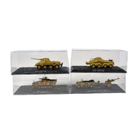 WWII 1/72 Diecast Tanks Collection "German Armour in Russia 1943-44" Pre-Owned A1 Condition (4pcs) Set I