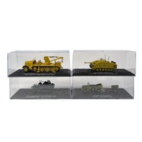 WWII 1/72 Diecast Tanks Collection "German Armour in Russia 1943" Pre-Owned A1 Condition (4pcs) Set J