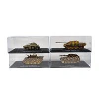 WWII 1/72 Diecast Tanks Collection "German Armour in Europe 1944-45" Pre-Owned A1 Condition (4pcs) Set O