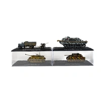WWII 1/72 Diecast Tanks Collection "German Armour in Russia 1941-44" Pre-Owned A1 Condition (4pcs) Set R