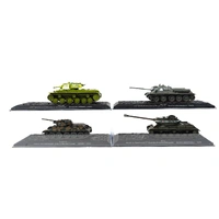 WWII 1/72 Diecast Tanks Collection Premium "Armour of WWII 1941-45" Pre-Owned A1 Condition (4pcs) Set U