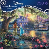 Ceaco 750pcThomas Kinkade Disney Dreams The Princess and the Frog Jigsaw Puzzle