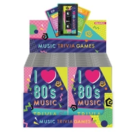 Aquarius I Love 80's Music Trivia Card Game