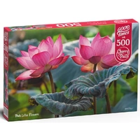 Cherry Pazzi Pink Lotus Flowers 500pc Jigsaw Puzzle