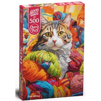 Cherry Pazzi Feline Whimsy 500pc Jigsaw Puzzle
