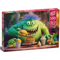Cherry Pazzi Enjoy Your Meal! 500pc Jigsaw Puzzle