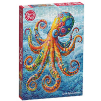 Cherry Pazzi Slish Splash Octopus 500pc Jigsaw Puzzle