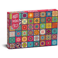 Cherry Pazzi Ornamental Squares 1000pc Jigsaw Puzzle