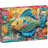 Cherry Pazzi Quilled Fish 1000pc Jigsaw Puzzle