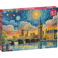 Cherry Pazzi Impressionist Sky over London 1000pc Jigsaw Puzzle