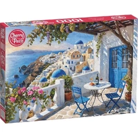 Cherry Pazzi Santorini Blues 1000pc Jigsaw Puzzle