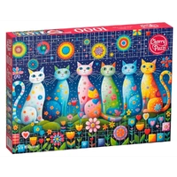 Cherry Pazzi Cute Whiskers 1000pc Jigsaw Puzzle
