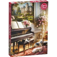 Cherry Pazzi Piano Room 1000pc Jigsaw Puzzle