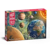 Cherry Pazzi Planet Earth In Galaxy Space 2000pc Jigsaw Puzzle