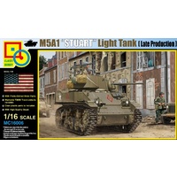 Classy 16006 1/16 M5A1 Stuart (Late Production) Plastic Model Kit