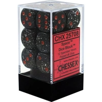 Chessex 25708 Speckled 16mm d6 Space Block (12)