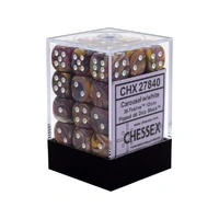 Chessex 27840 Festive 12mm d6 Carousel /white