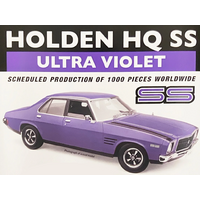 Classic Carlectables 1/18 Holden HQ SS - Ultra Violet Diecast Car