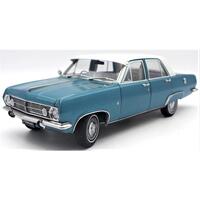 Classic Carlectables 1/18 Holden HR Premier - Hacienda Blue Metallic Diecast Car
