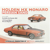Classic Carlectables 1/18 Holden HX Monaro - Persian Sand