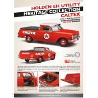 Classic Carlectables 1/18 Holden EH Utility - Heritage Collection #6 - Caltex Diecast Car