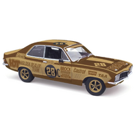 Classic Carlectables 1/18 Holden LJ XU-1 Torana 1972 Bathurst Winner 50th Anniversary Gold Livery Diecast Car