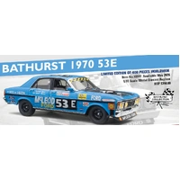 Classic Carlectables 1/18 Ford XW Falcon Phase II 1970 Bathurst John Goss/Bob Skelton 53E Diecast Model Car