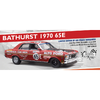 Classic Carlectables 1/18 Ford XW Falcon Phase II 1970 Bathurst Bob Holden/Bill Fanning 65E Diecast Model Car