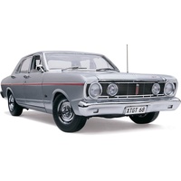 Classic Carlectables 1/18 Ford XT Falcon GT Frosted Pewter Diecast Model Car