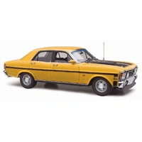 Classic 1/18 Ford XW Falcon GT-HO Phase II Shell Yellow Diecast Model Car