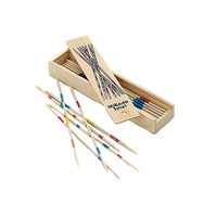 Pick Up Sticks Light Wood Box