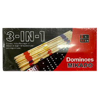 3-In-1 Dominoes/Mikado/Yatzy
