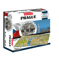 4D Puzzle 1200pc 4D Cityscape Prague Jigsaw Puzzle
