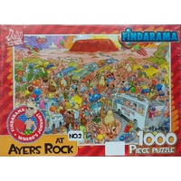 Clementoni 1000pc Johnno At Ayres Rock Jigsaw Puzzle