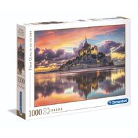 Clementoni 1000pc Le Magnifique Mont Saint-Michel Jigsaw Puzzle