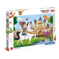 Clementoni 104pc Magic Kingdom Supercolor Jigsaw Puzzle