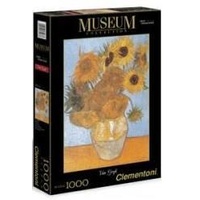 Clementoni 1000pc Sunflowers (Van Gogh) Jigsaw Puzzle