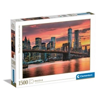 Clementoni 1500pc East River At Dusk Jigsaw Puzzle